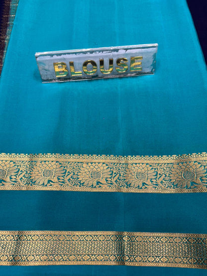 Pure Mysore Silk Saree.