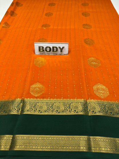 Pure Mysore Silk Saree.