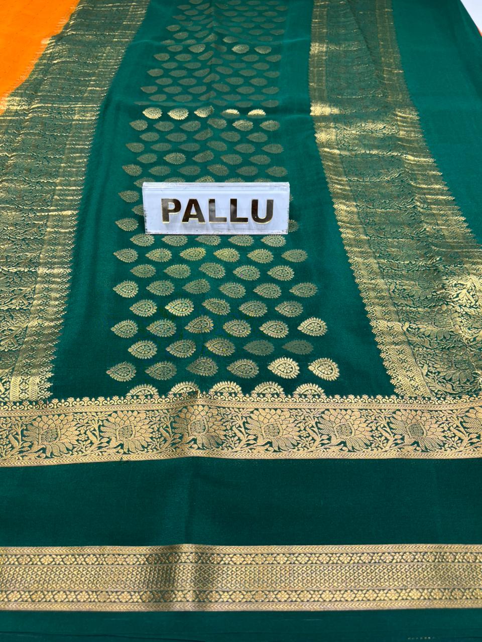 Pure Mysore Silk Saree.