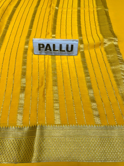 Pure Mysore Silk Saree.