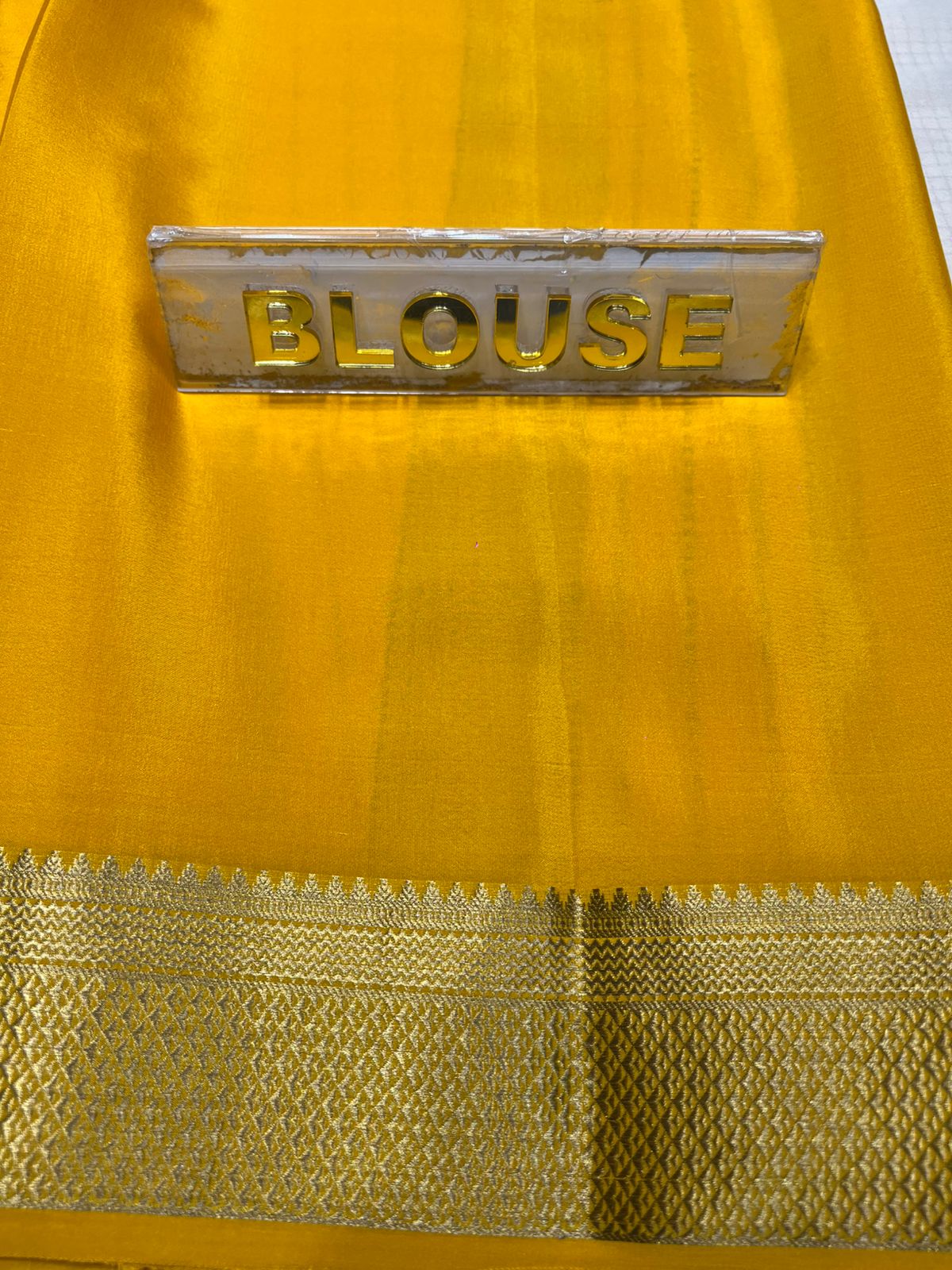 Pure Mysore Silk Saree.