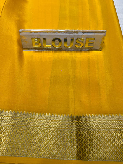 Pure Mysore Silk Saree.
