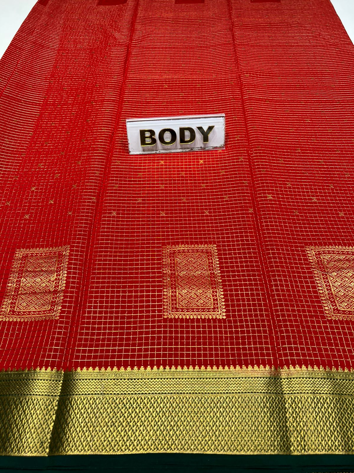 Pure Mysore Silk Saree.