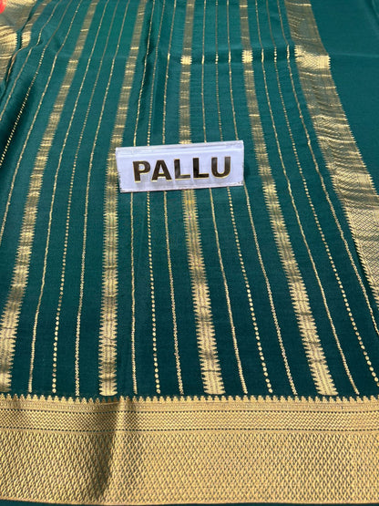 Pure Mysore Silk Saree.