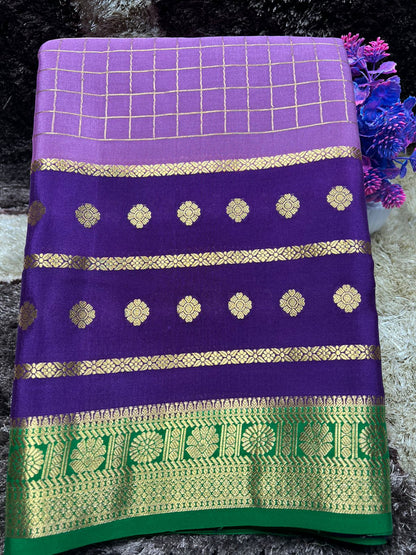 Pure Mysore Silk Saree.
