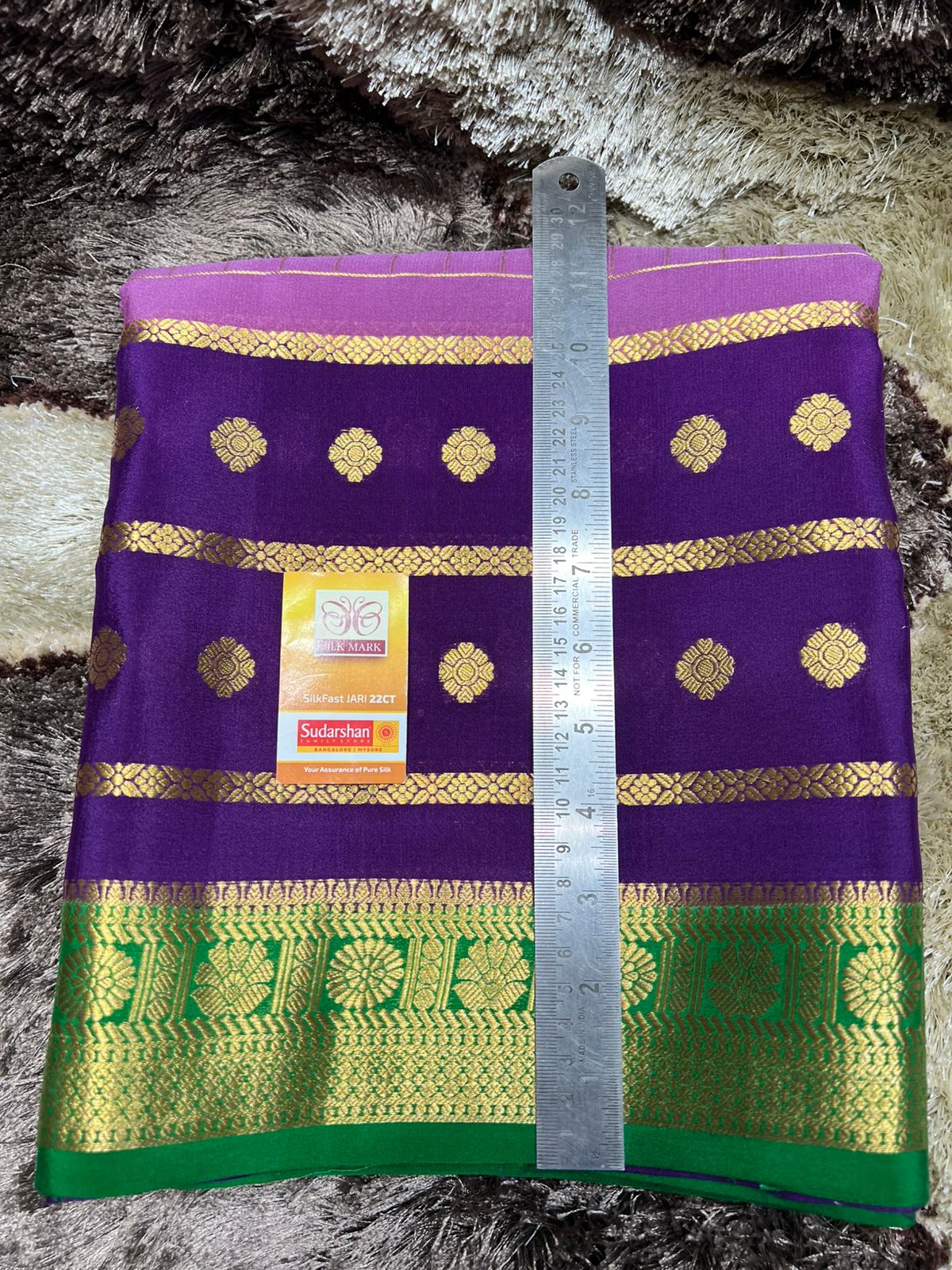 Pure Mysore Silk Saree.