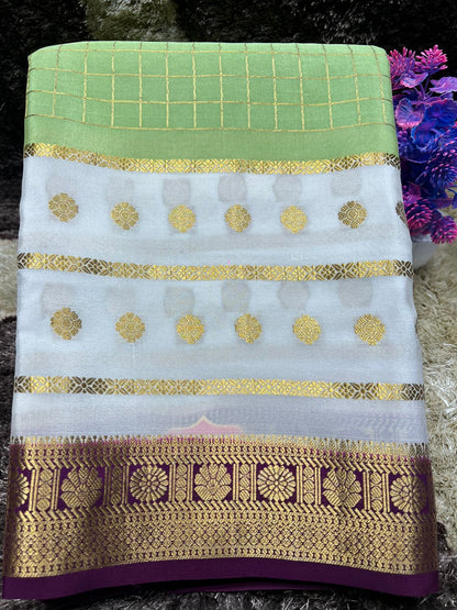Pure Mysore Silk Saree.