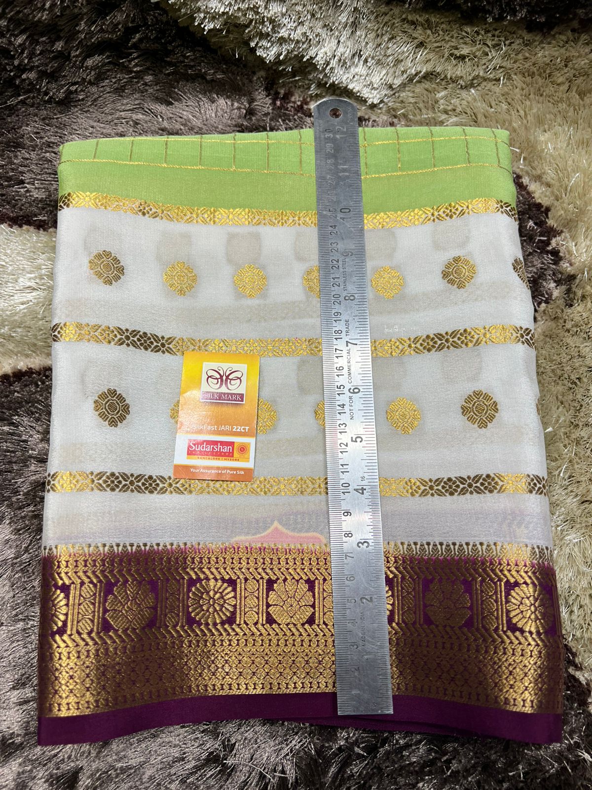 Pure Mysore Silk Saree.