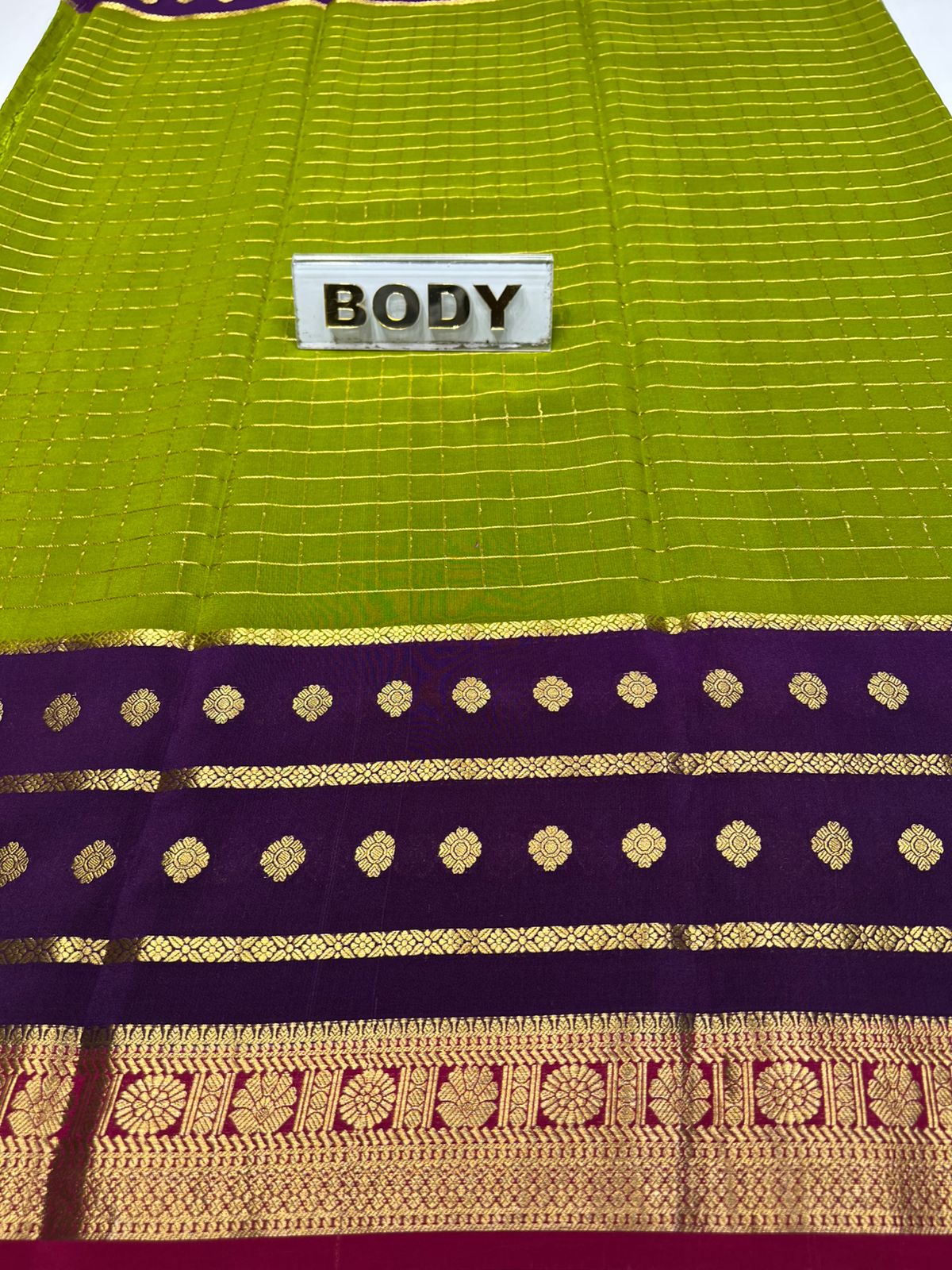 Pure Mysore Silk Saree.