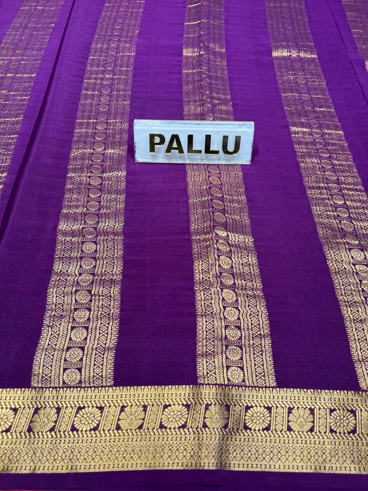 Pure Mysore Silk Saree.