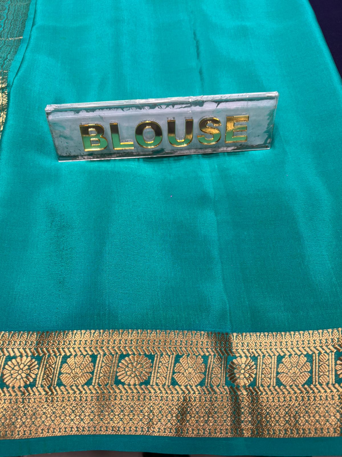 Pure Mysore Silk Saree.