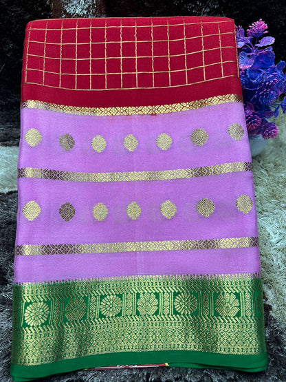 Pure Mysore Silk Saree.