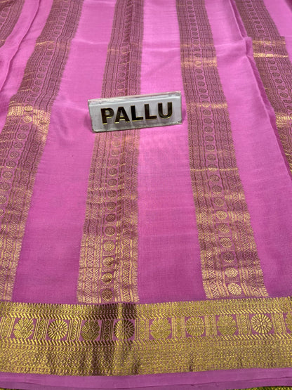 Pure Mysore Silk Saree.