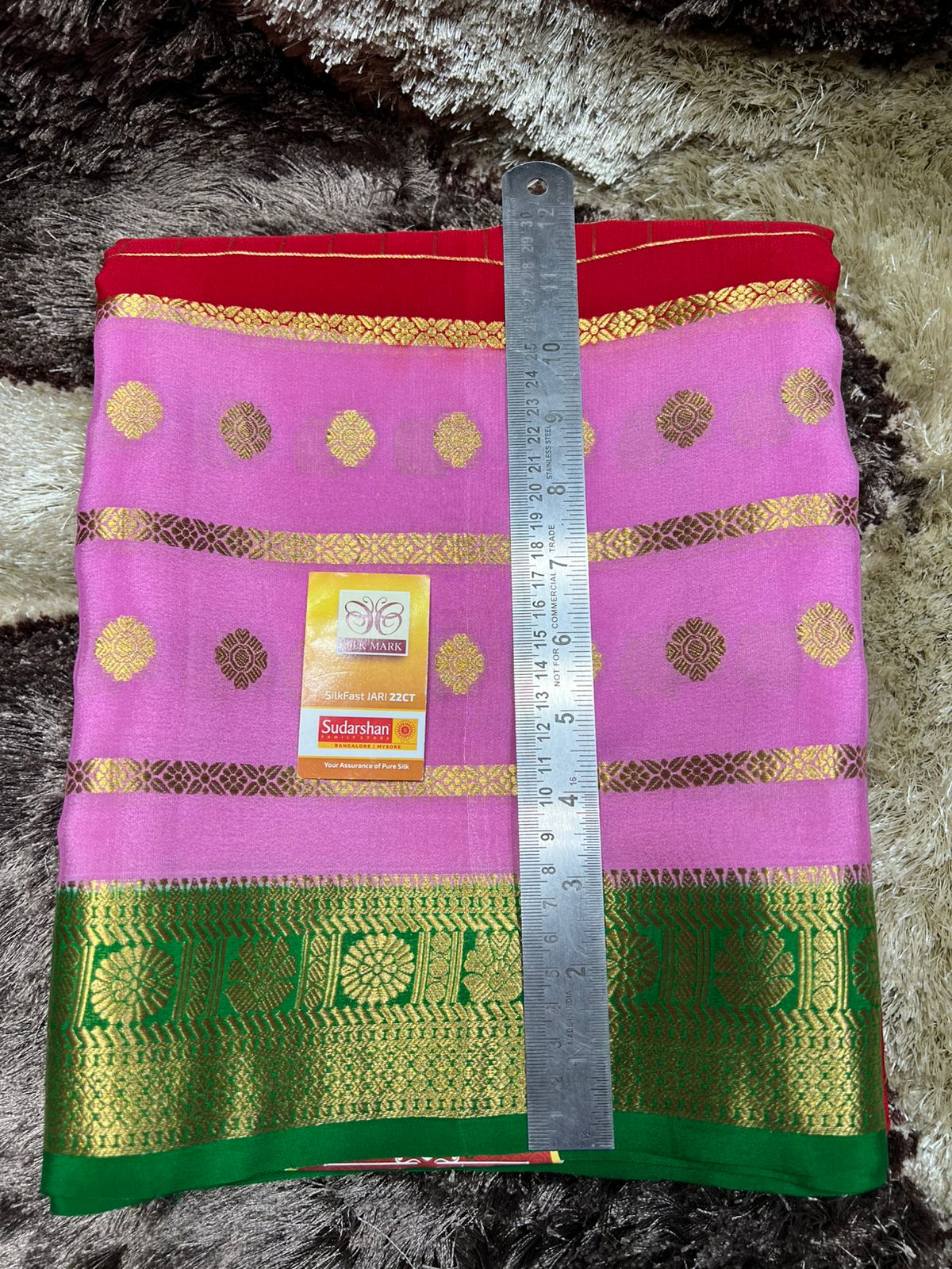 Pure Mysore Silk Saree.