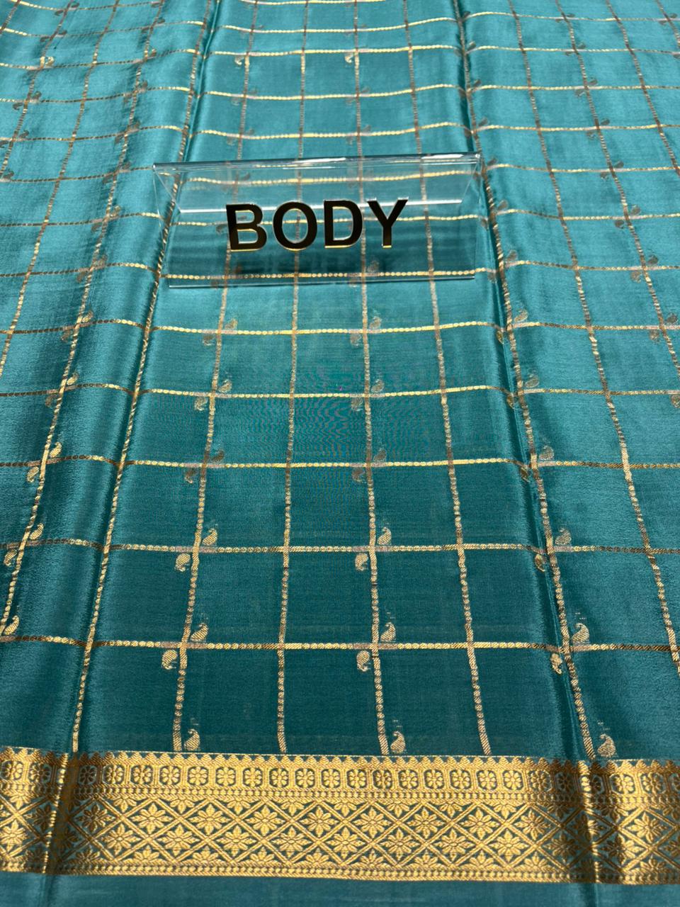 Pure Mysore Silk Saree.