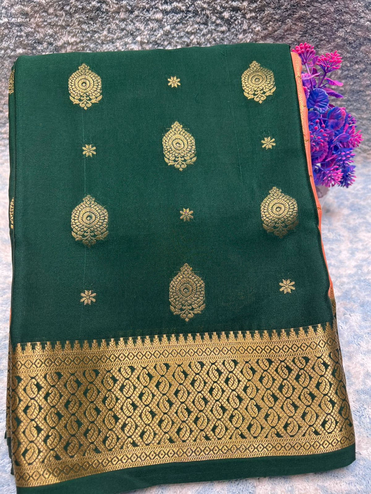 Pure Mysore Silk Saree.