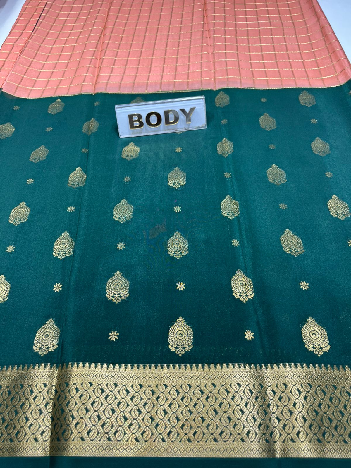 Pure Mysore Silk Saree.