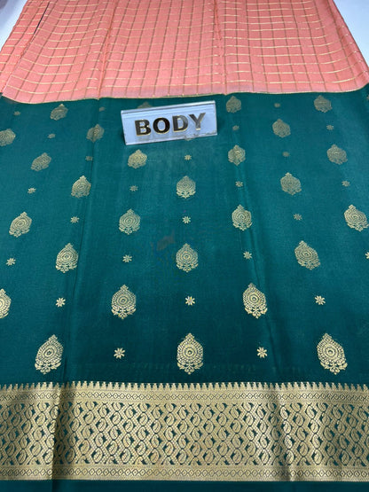 Pure Mysore Silk Saree.