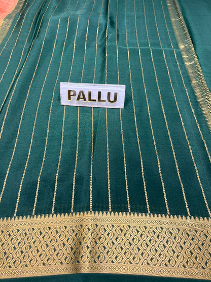 Pure Mysore Silk Saree.