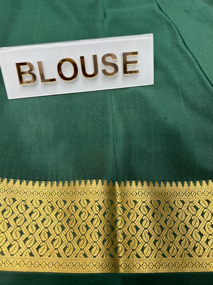 Pure Mysore Silk Saree.