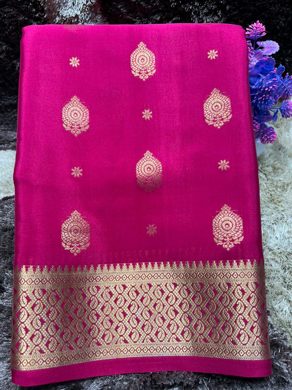 Pure Mysore Silk Saree.