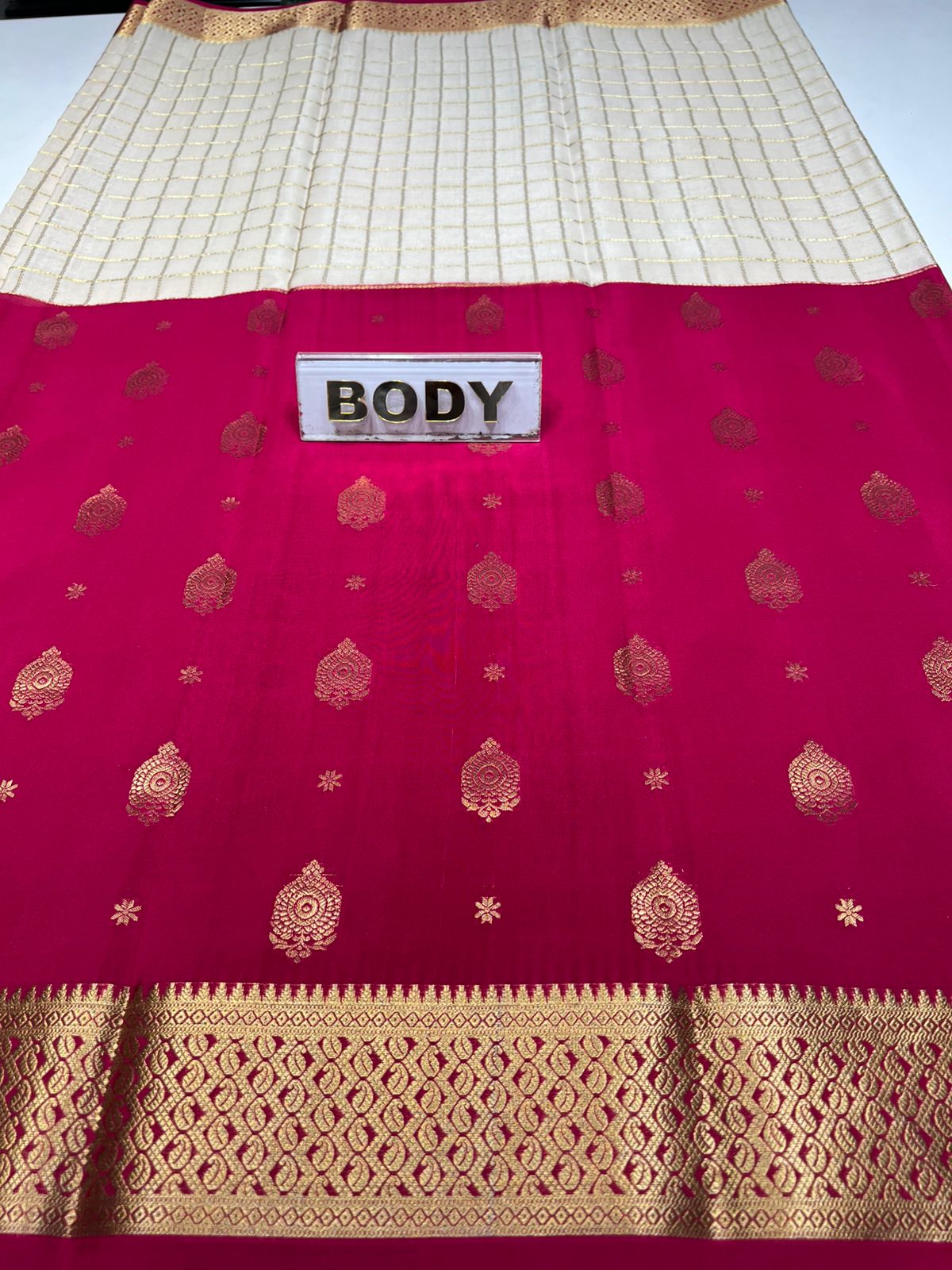 Pure Mysore Silk Saree.