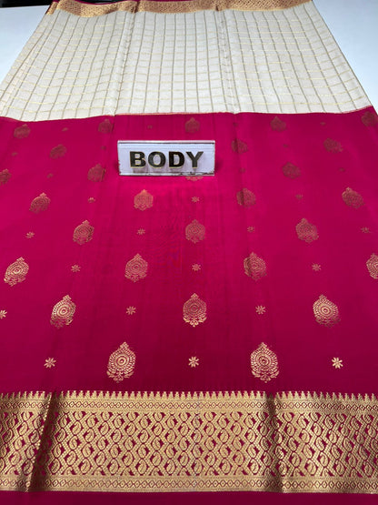 Pure Mysore Silk Saree.