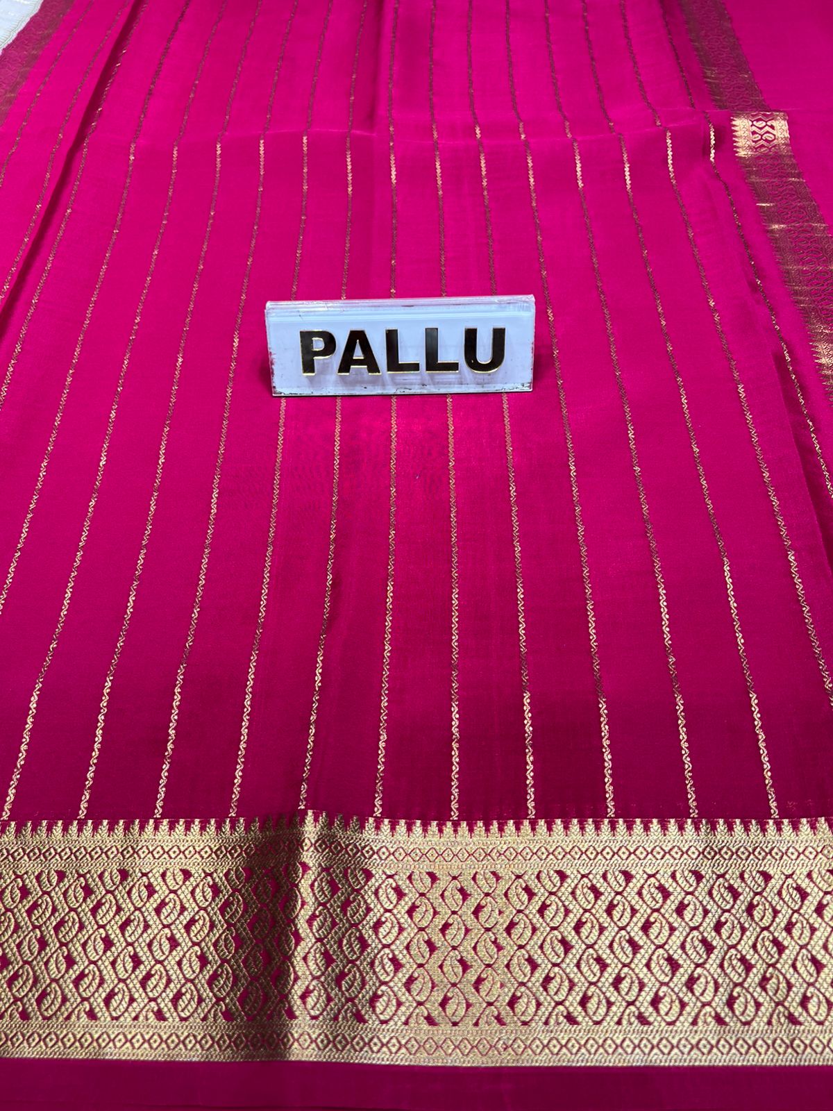 Pure Mysore Silk Saree.