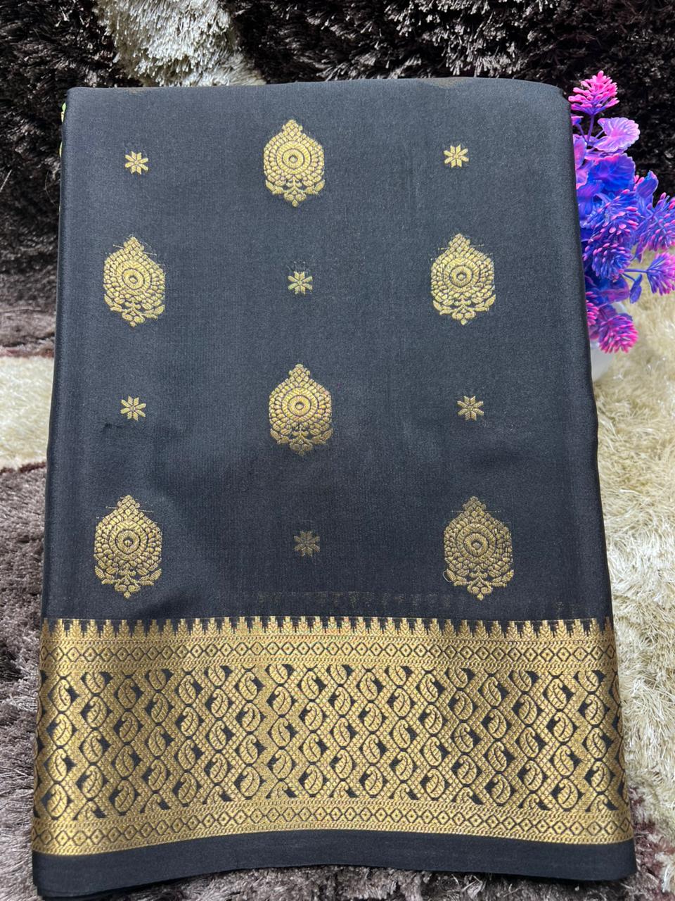 Pure Mysore Silk Saree.