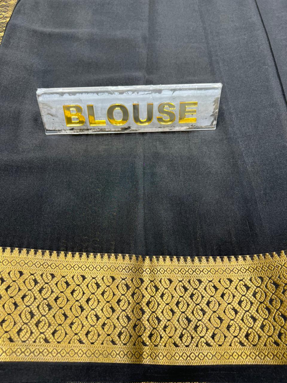 Pure Mysore Silk Saree.