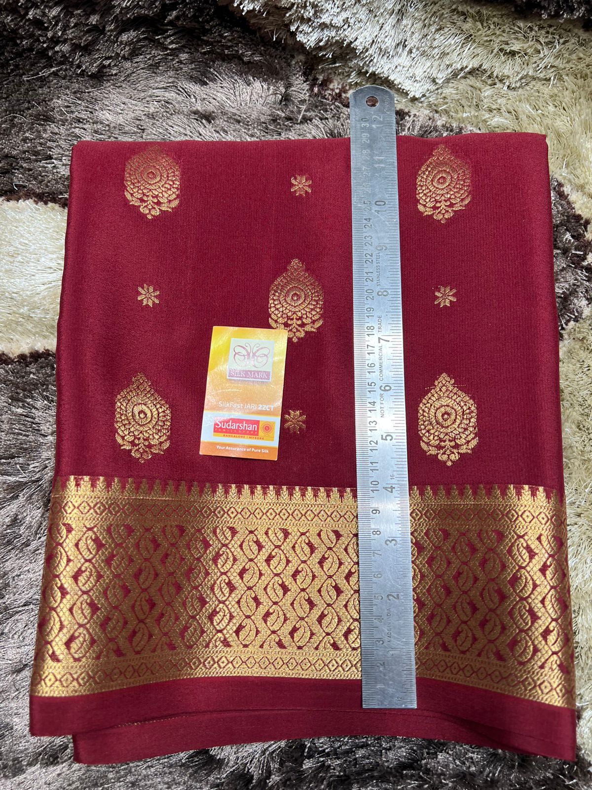 Pure Mysore Silk Saree.