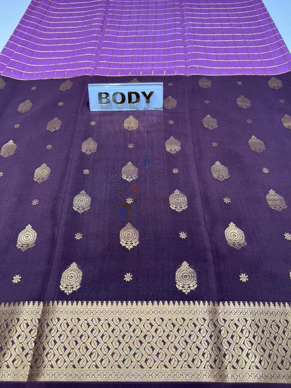 Pure Mysore Silk Saree.