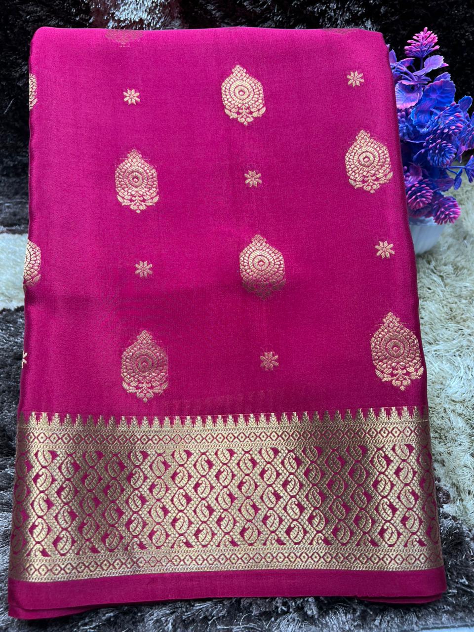 Pure Mysore Silk Saree.