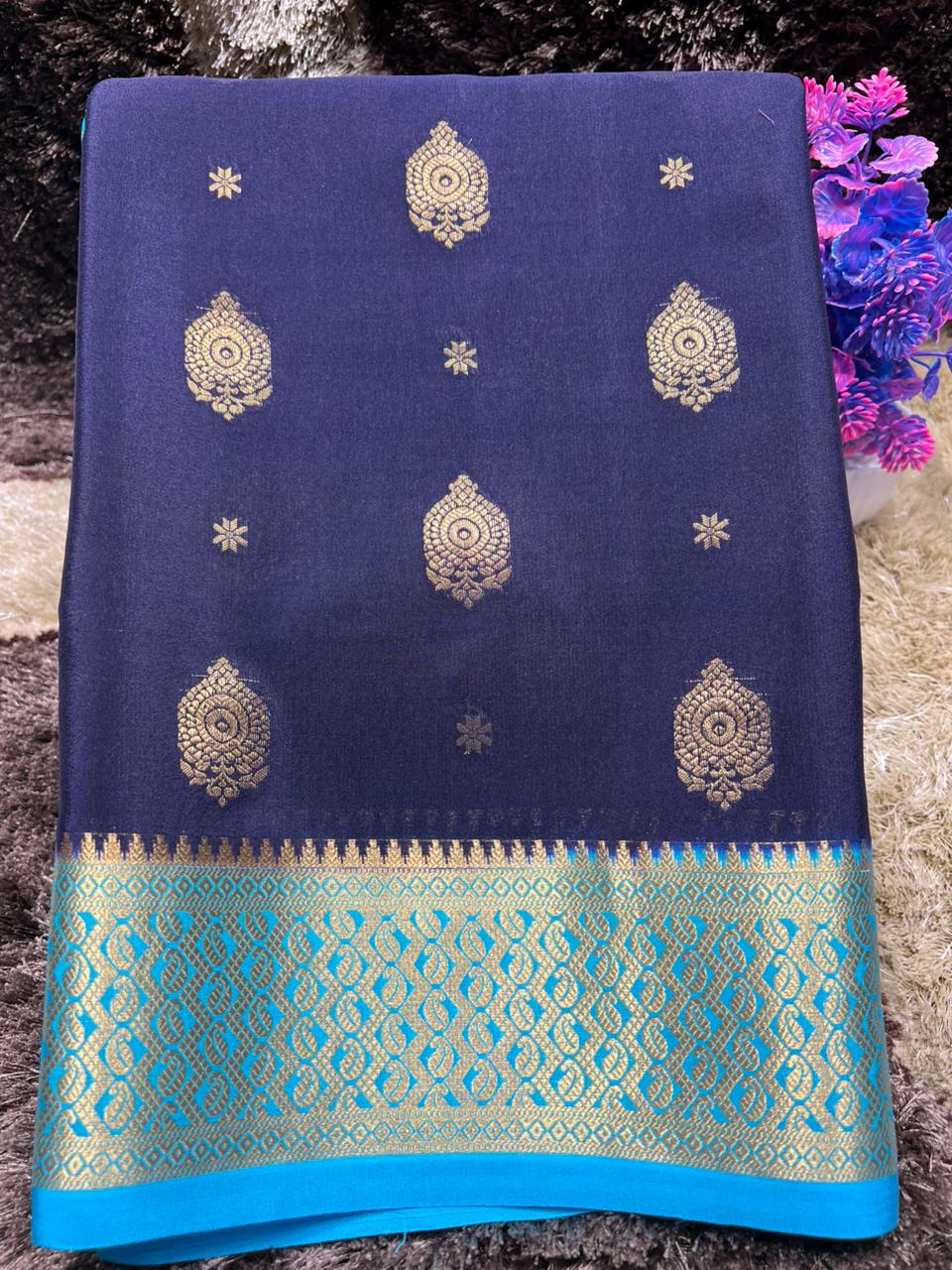 Pure Mysore Silk Saree.