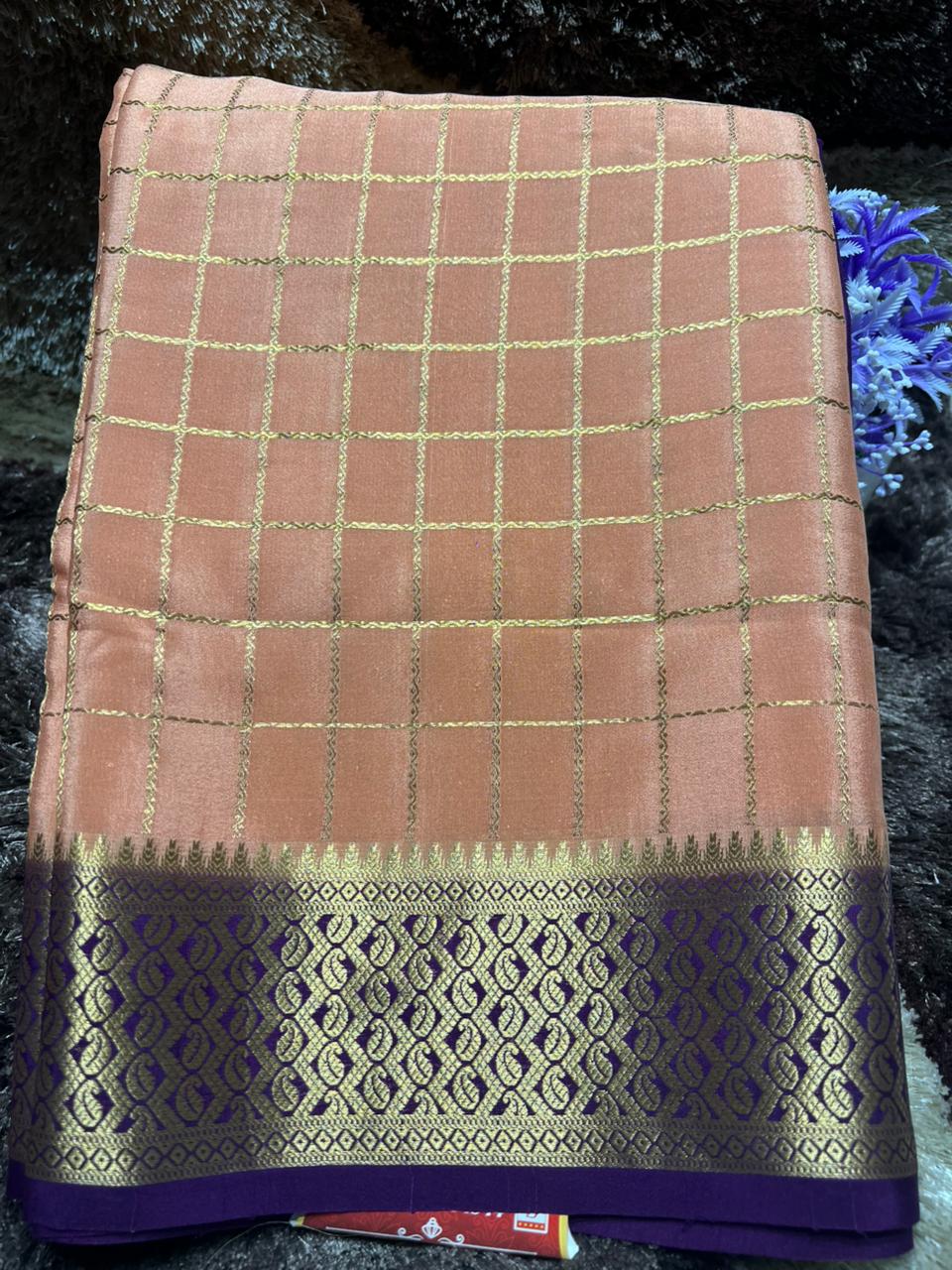 Pure Mysore Silk Saree.