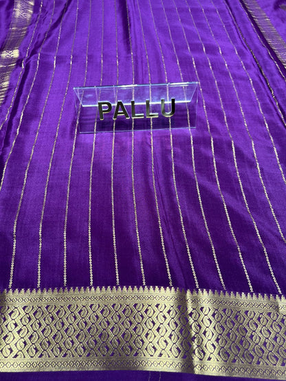 Pure Mysore Silk Saree.