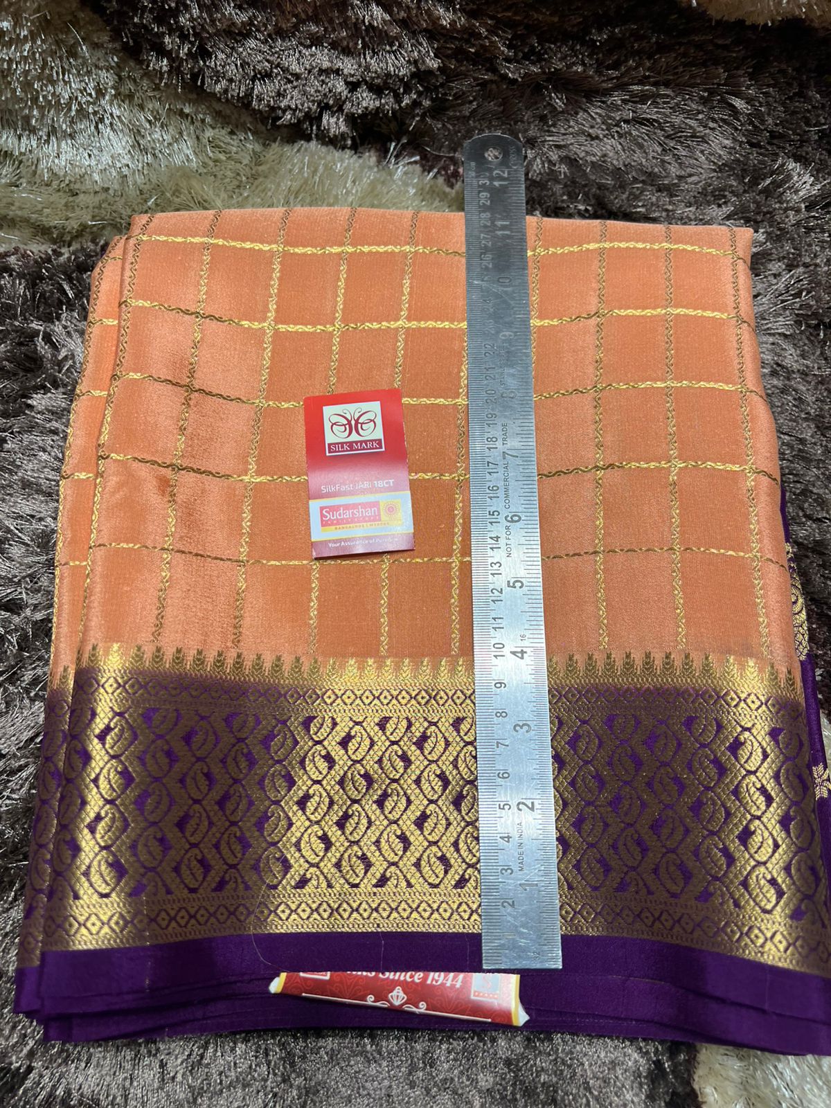 Pure Mysore Silk Saree.