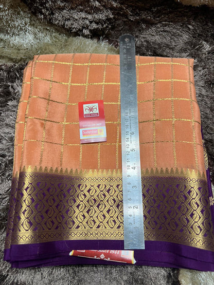 Pure Mysore Silk Saree.