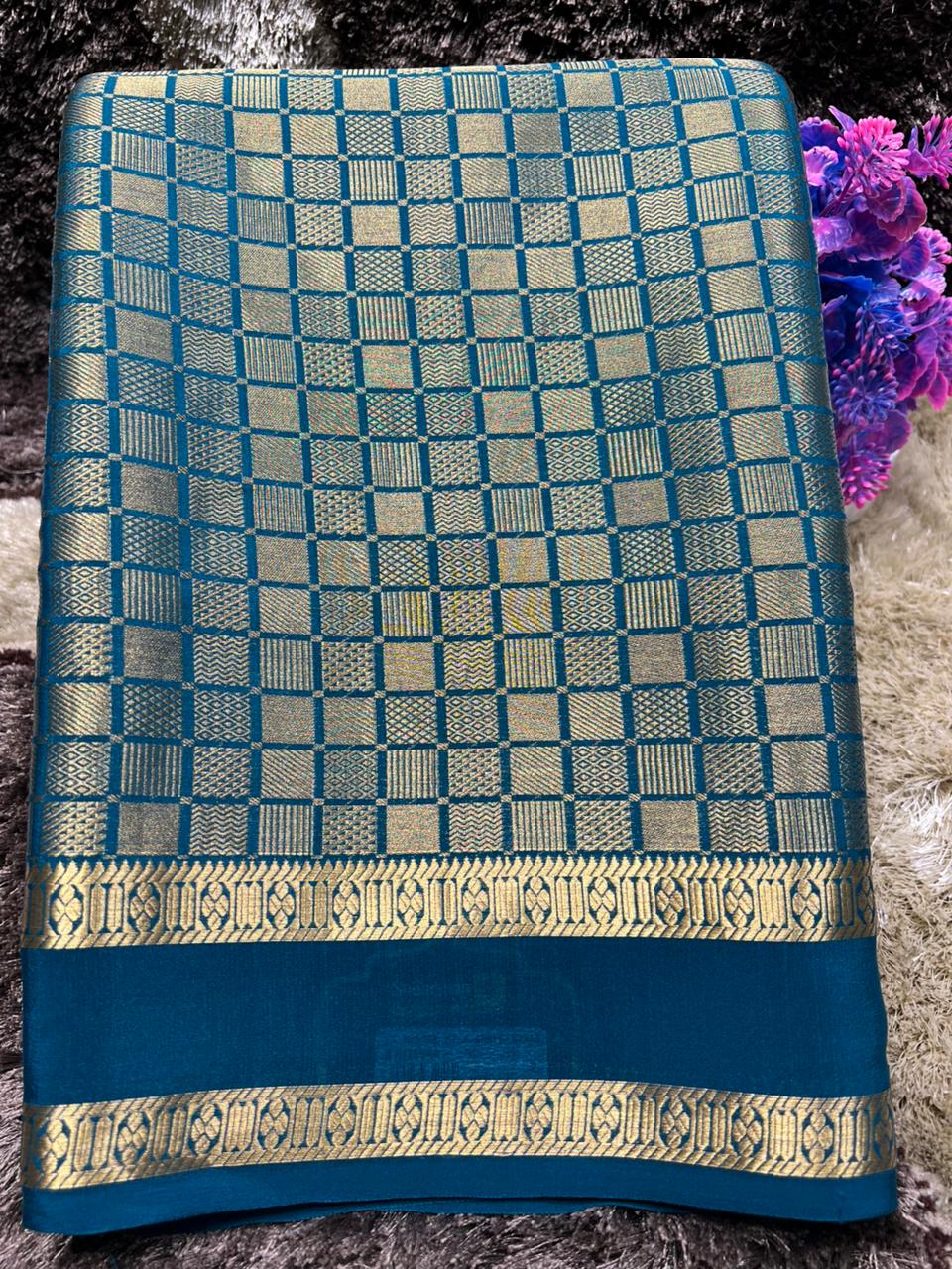 Pure Mysore Silk Saree.