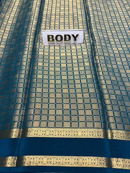 Pure Mysore Silk Saree.