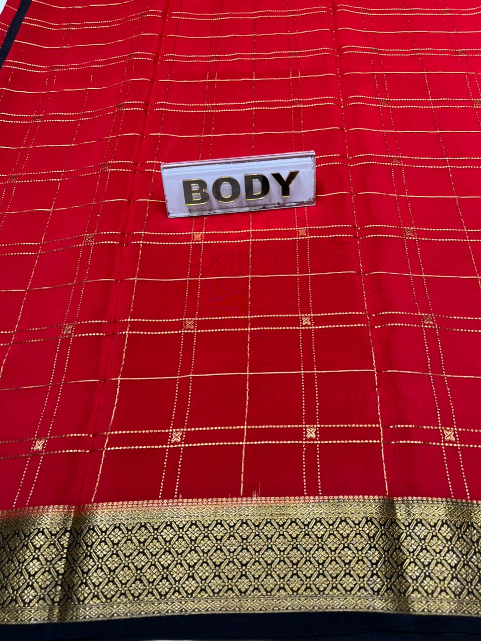 Pure Mysore Silk Saree.