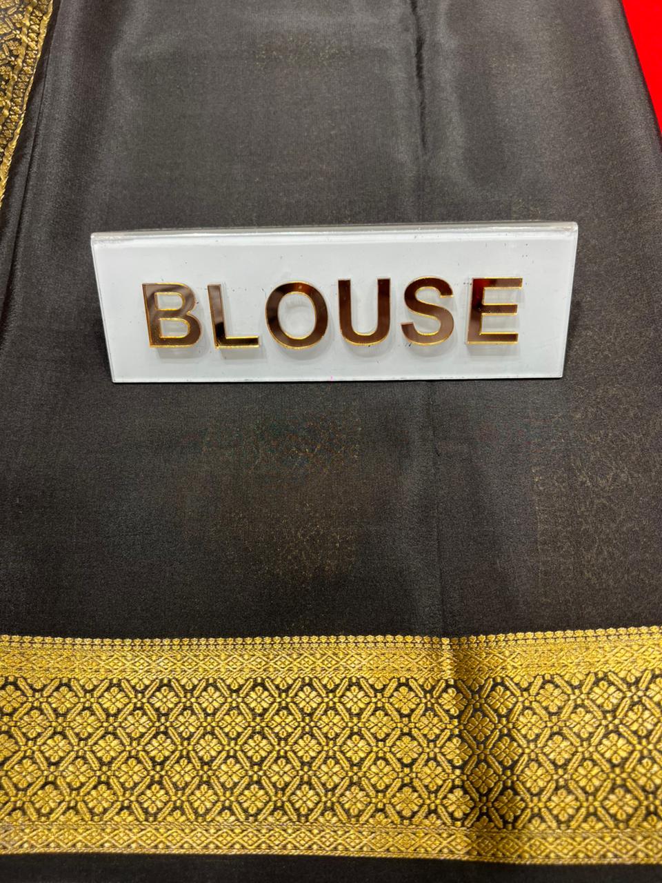 Pure Mysore Silk Saree.