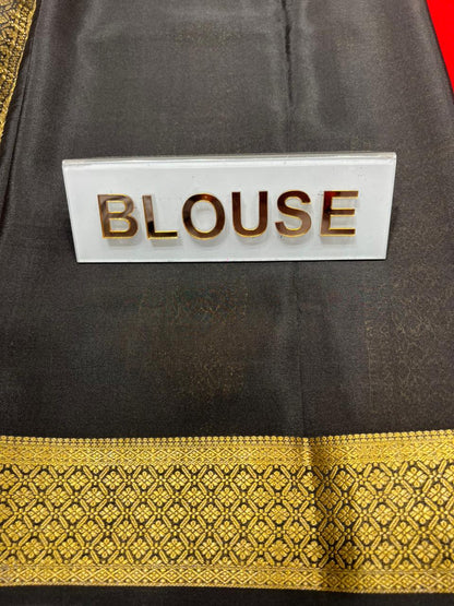 Pure Mysore Silk Saree.