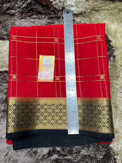 Pure Mysore Silk Saree.