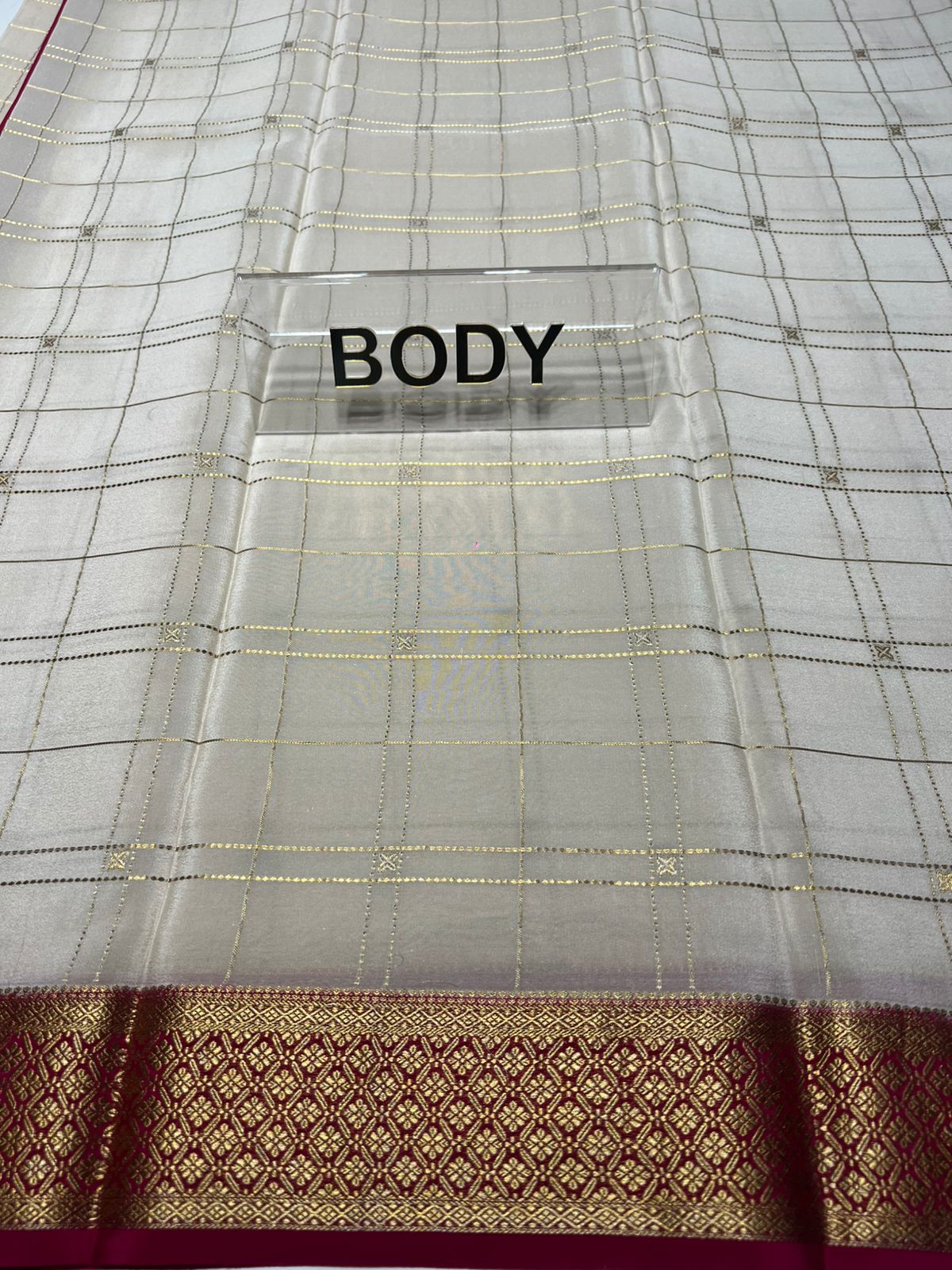 Pure Mysore Silk Saree.
