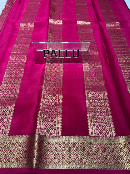 Pure Mysore Silk Saree.
