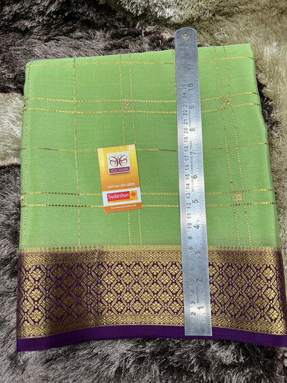 Pure Mysore Silk Saree.