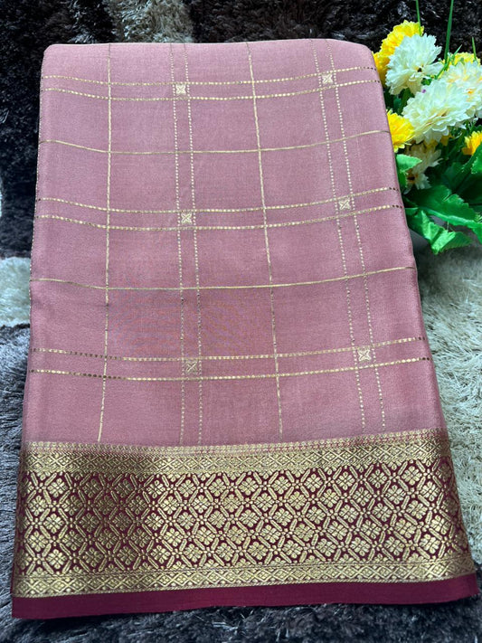 Pure Mysore Silk Saree.