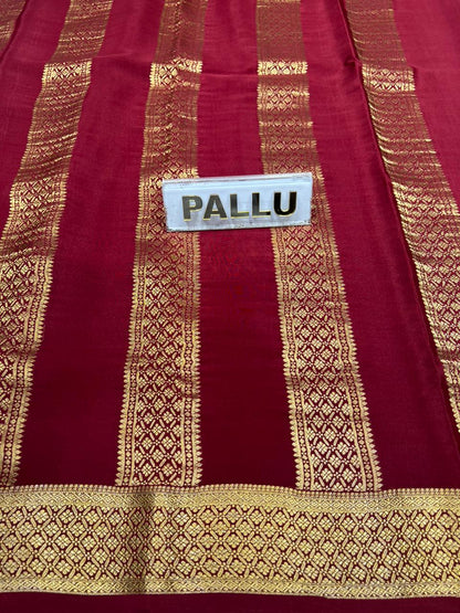 Pure Mysore Silk Saree.