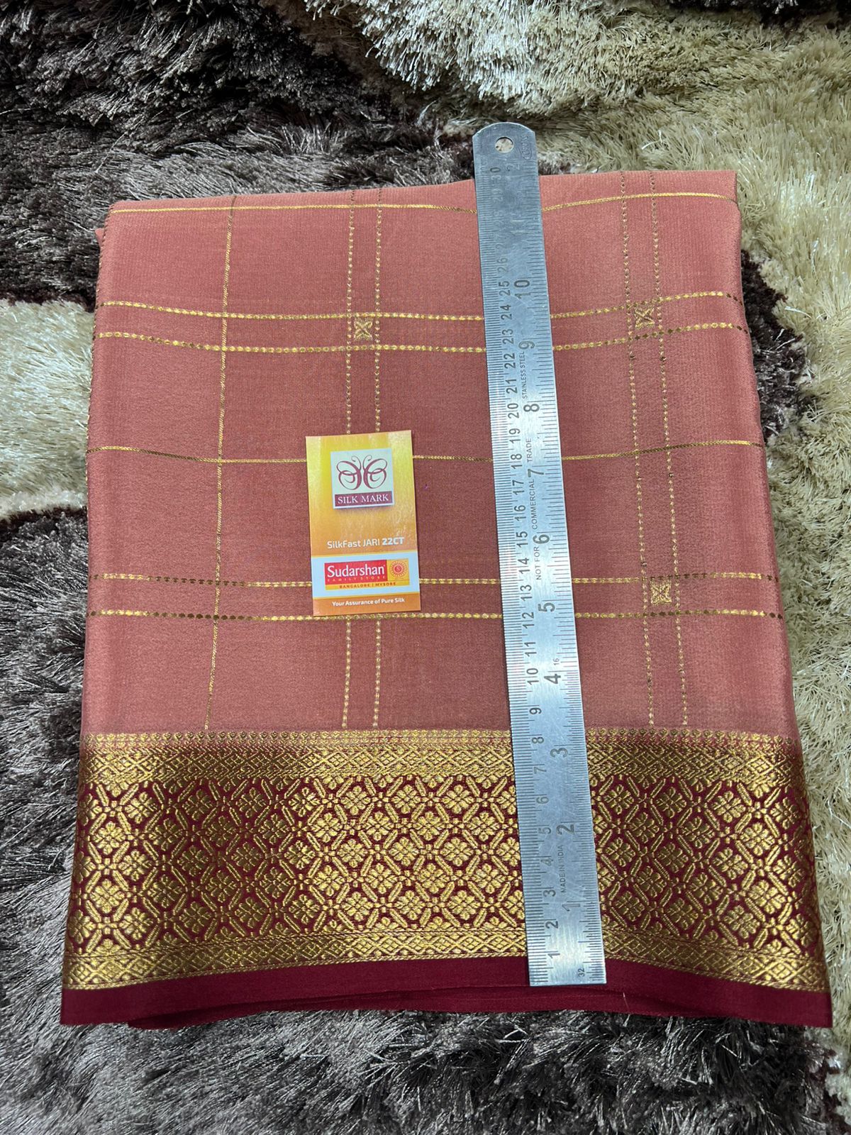 Pure Mysore Silk Saree.